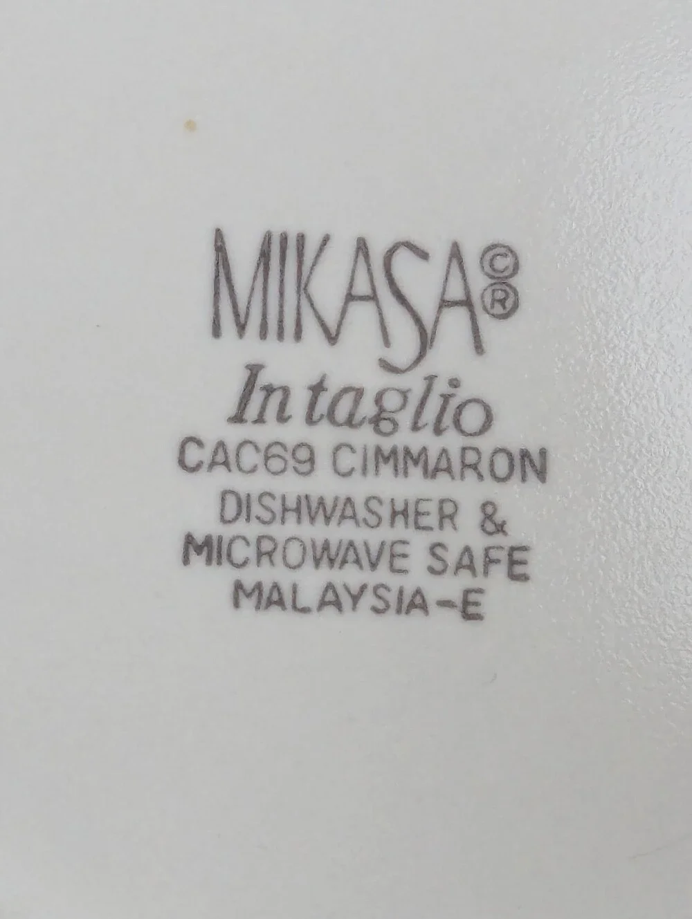 Vtg Mikasa Intaglio Cimmaron Saucers Set of 4 CAC69 Southwestern